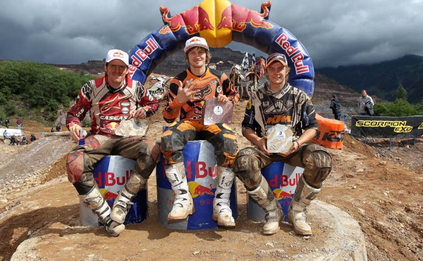 Top Three: Taddy, Dougie Lampkin and Jonny Walker