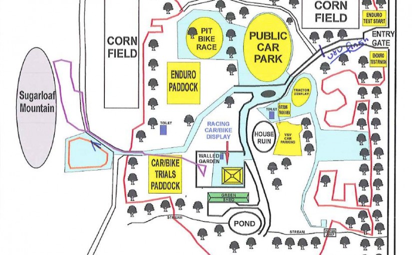 Enduro Sprint Track Map