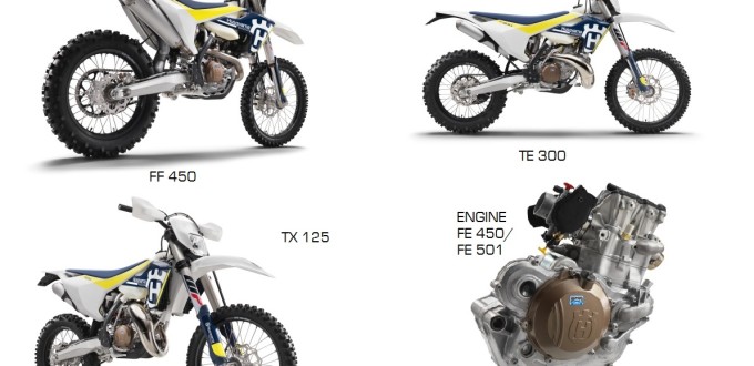 FIRST LOOK AT HUSQVARNA MOTORCYCLES ALLNEW 2017 ENDURO LINEUP